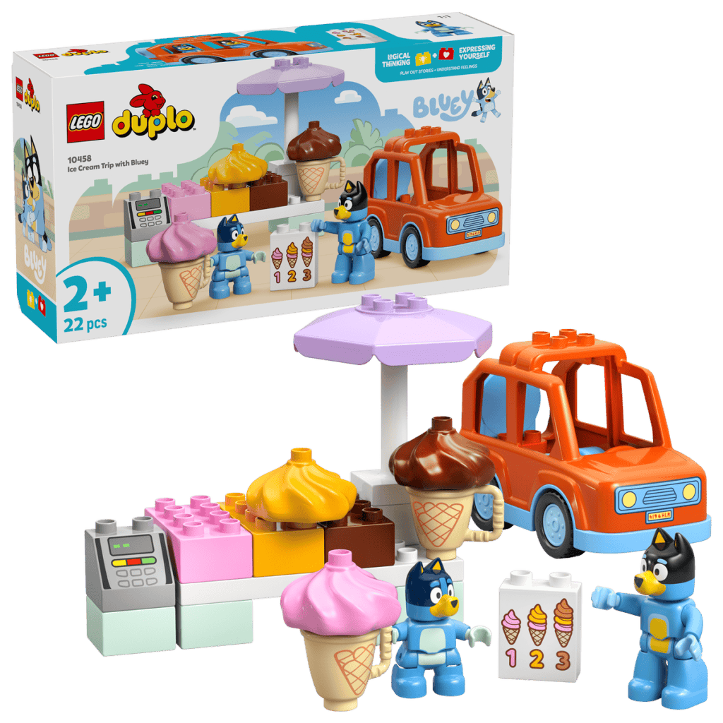 LEGO Glassutflykt med Bluey 10458