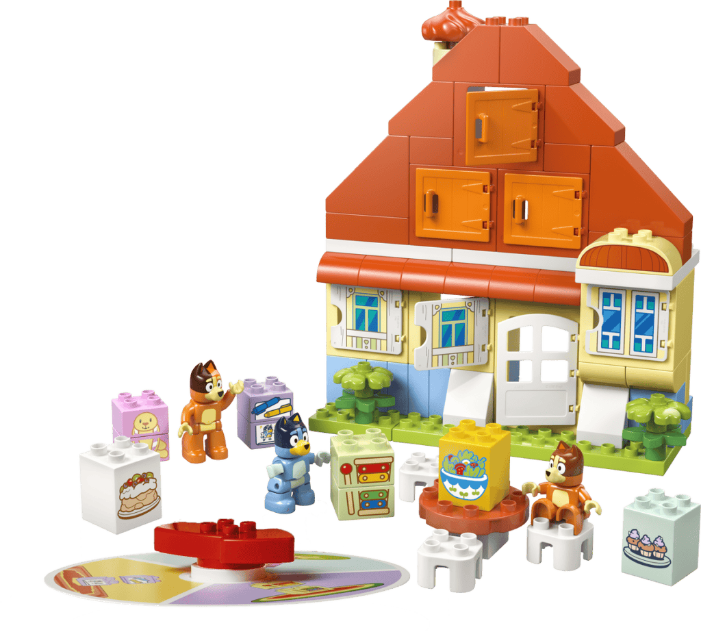 LEGO Blueys hus med memoryspel 10459