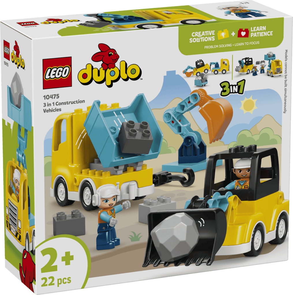 LEGO 3 i 1 Byggfordon 10475