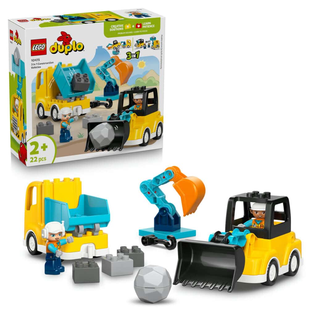 LEGO 3 i 1 Byggfordon 10475