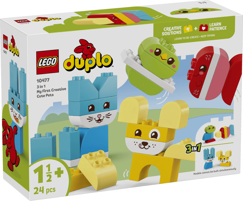 LEGO 3 i 1 Kreativa söta husdjur 10477