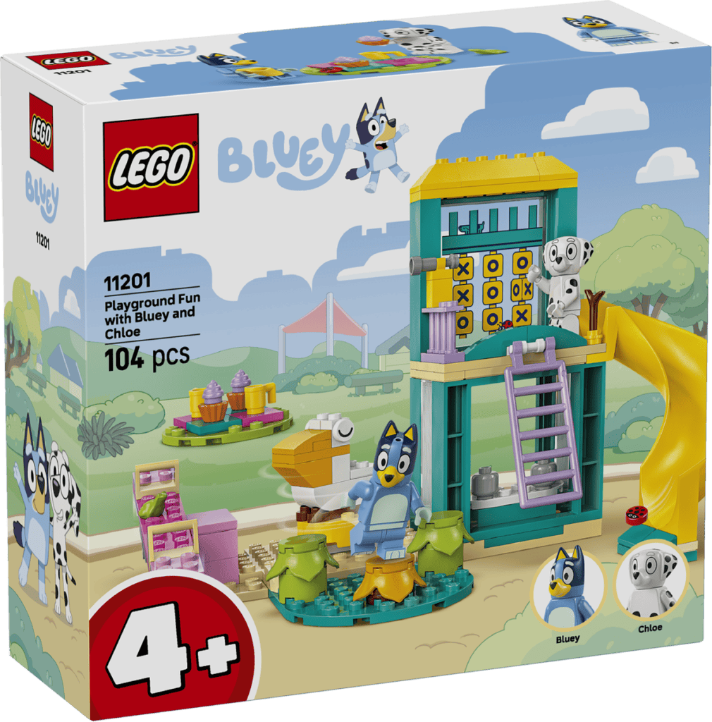 LEGO Skoj på lekplatsen med Bluey och Chloe 11201