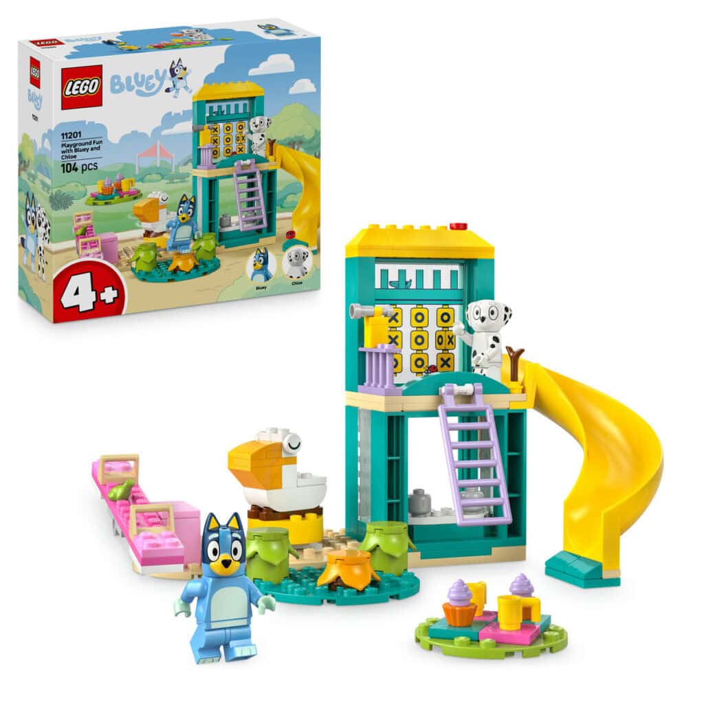 LEGO Skoj på lekplatsen med Bluey och Chloe 11201