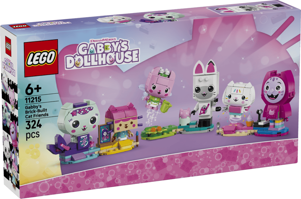 LEGO Gabbys klossbyggda kattvänner 11215