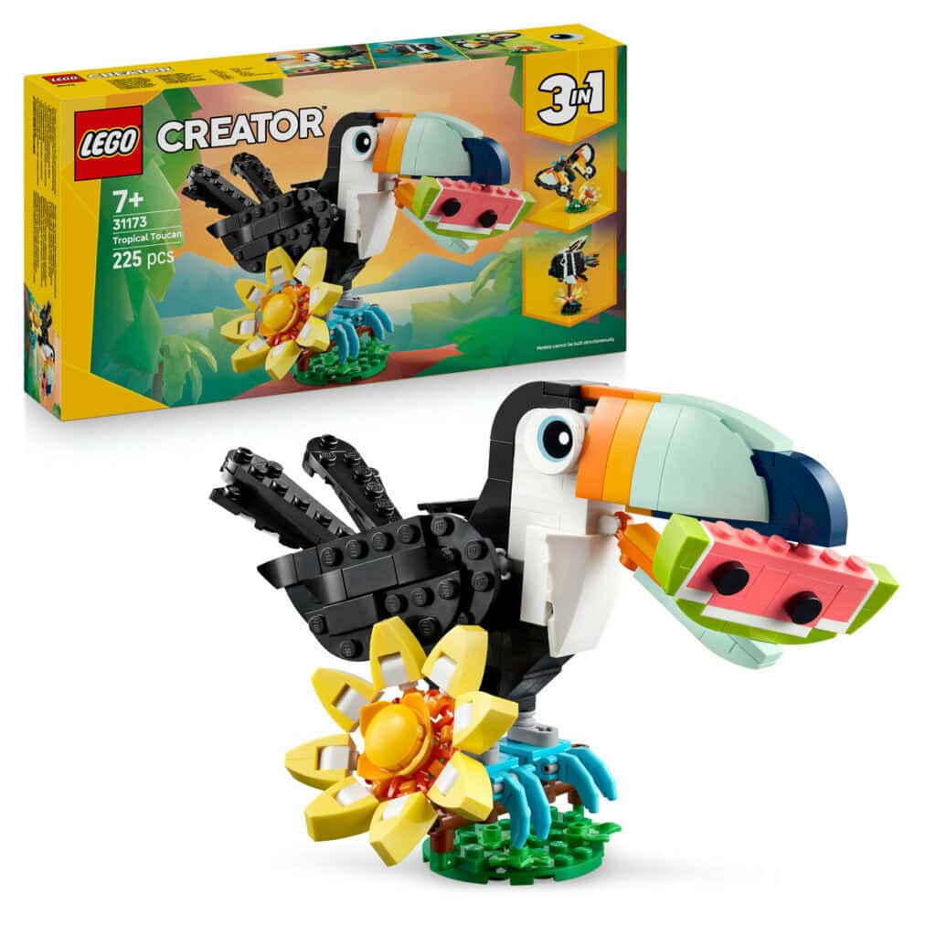 LEGO Vilda djur Tropisk tukan 31173
