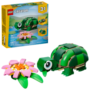 LEGO Sköldpadda med näckros 31377