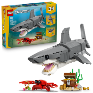 LEGO Vildsint haj med skattkista 31381