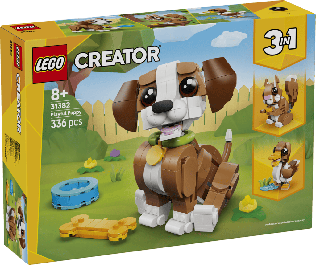 LEGO Söta djur lekfull valp 31382