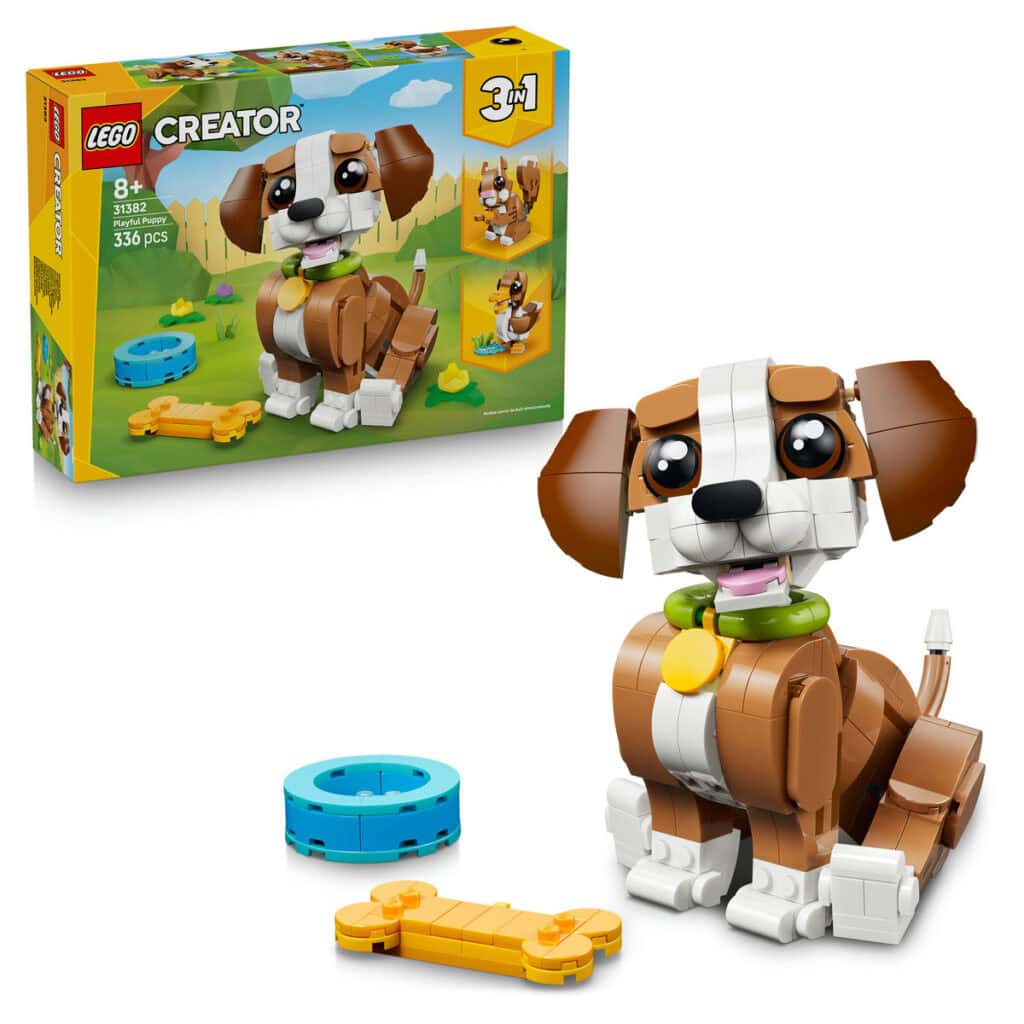 LEGO Söta djur lekfull valp 31382