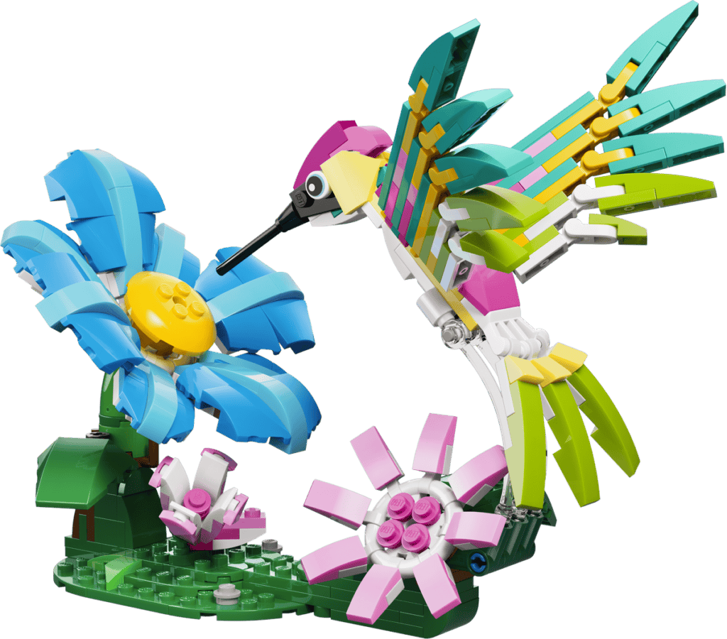 LEGO Vilda djur färgglad kolibri 31384