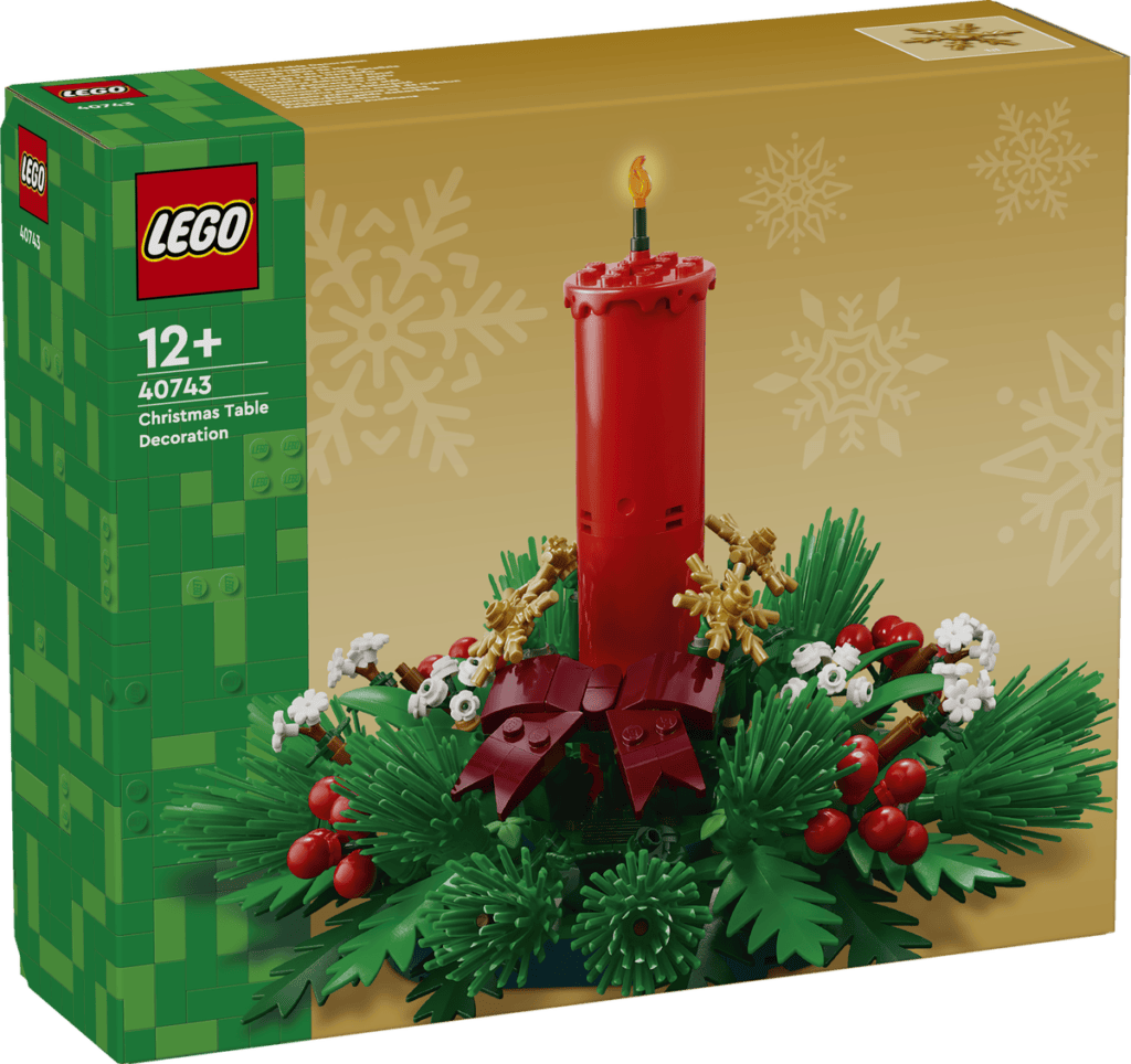 LEGO Julig bordsdekoration 40743