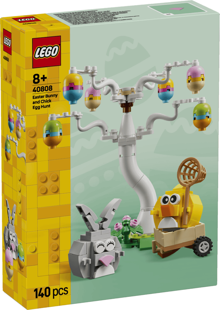 LEGO Äggjakt med påskkanin och kyckling 40808