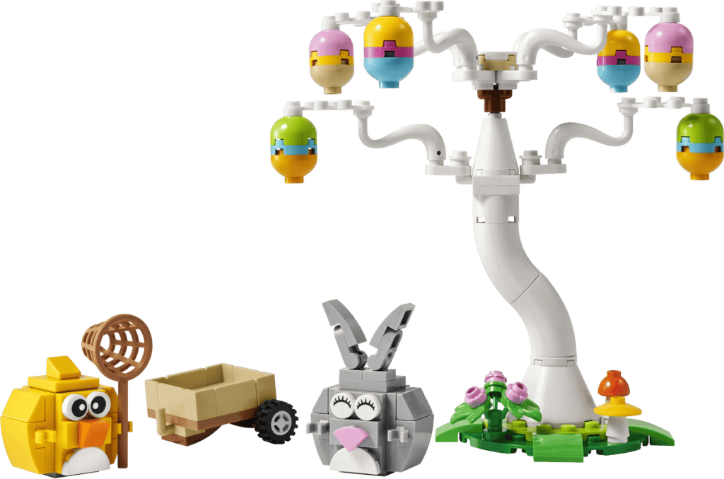LEGO Äggjakt med påskkanin och kyckling 40808