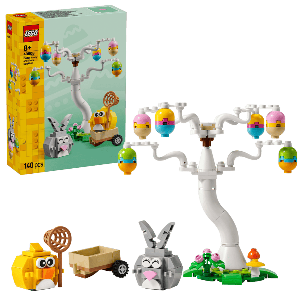 LEGO Äggjakt med påskkanin och kyckling 40808