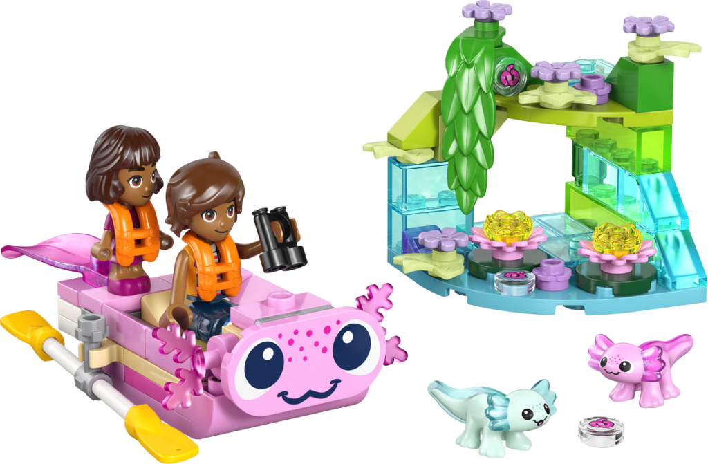 LEGO Äventyrsbåt med axolotler 42681