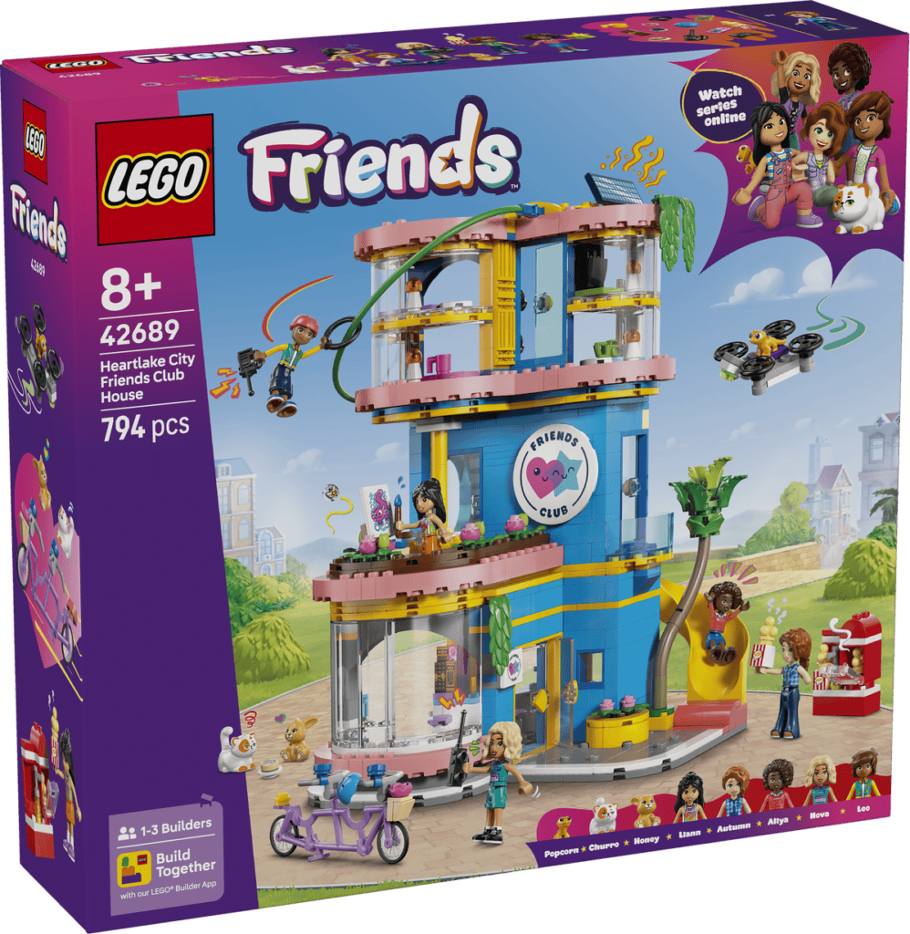 LEGO Vännernas klubbhus i Heartlake City 42689