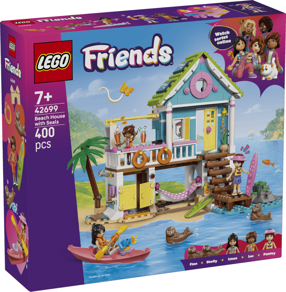 LEGO Strandhus med sälar 42699