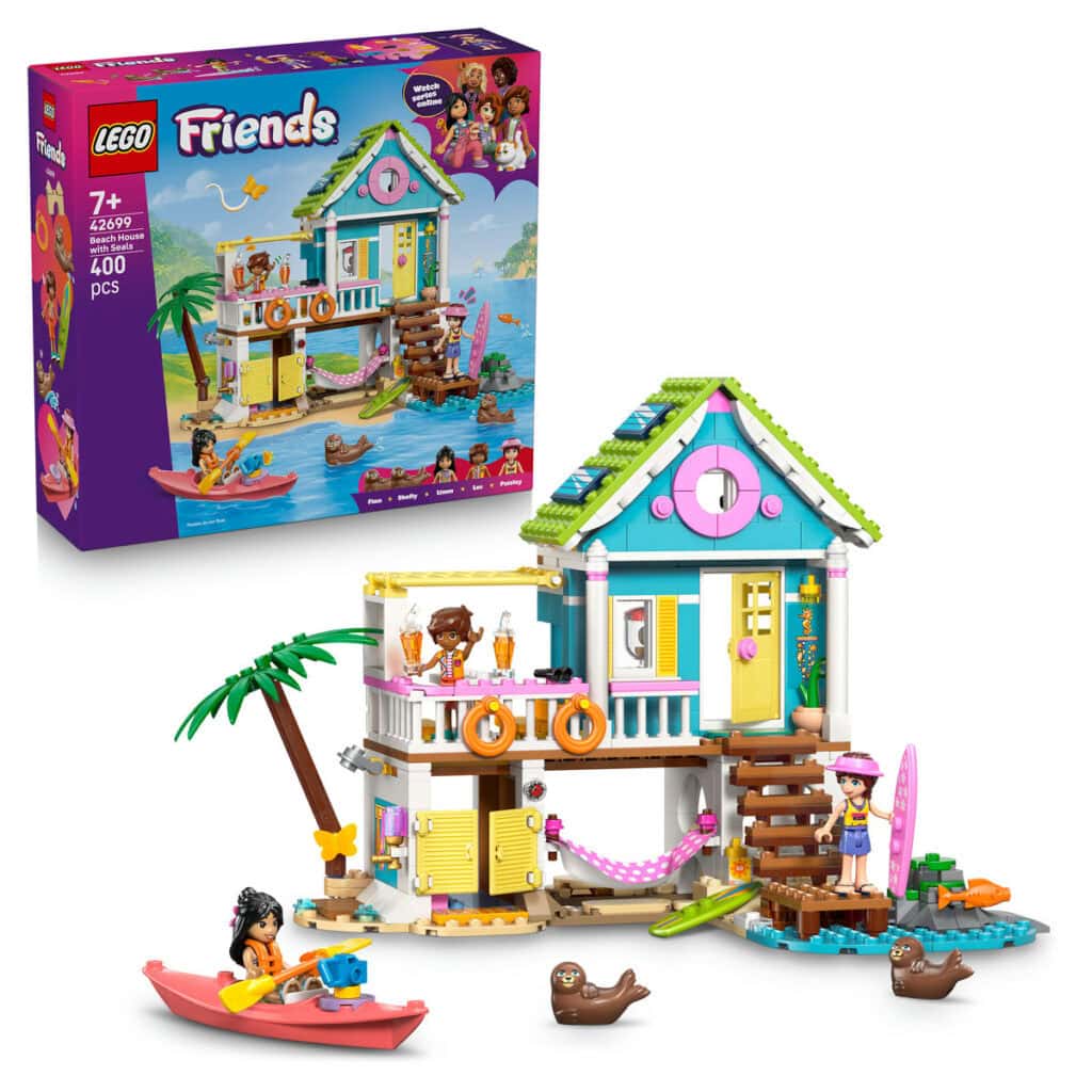 LEGO Strandhus med sälar 42699