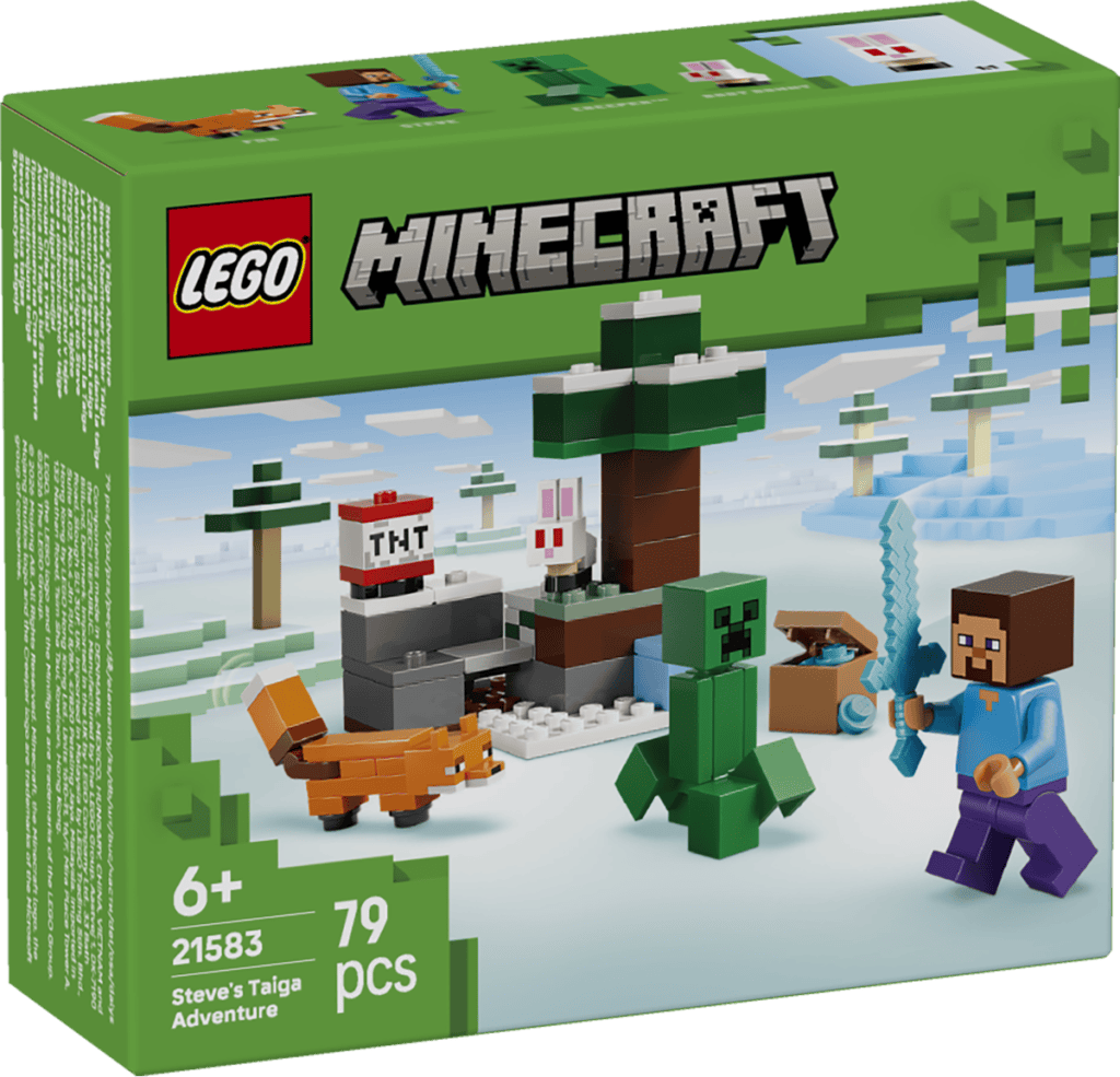 LEGO Steves taigaäventyr 21583