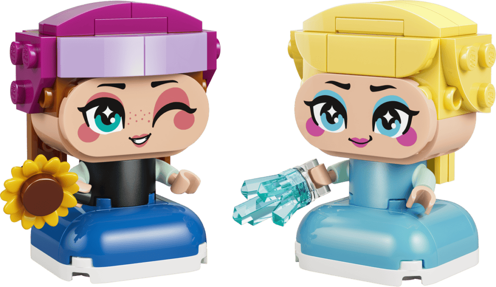 LEGO Anna och Elsa i miniformat 43284