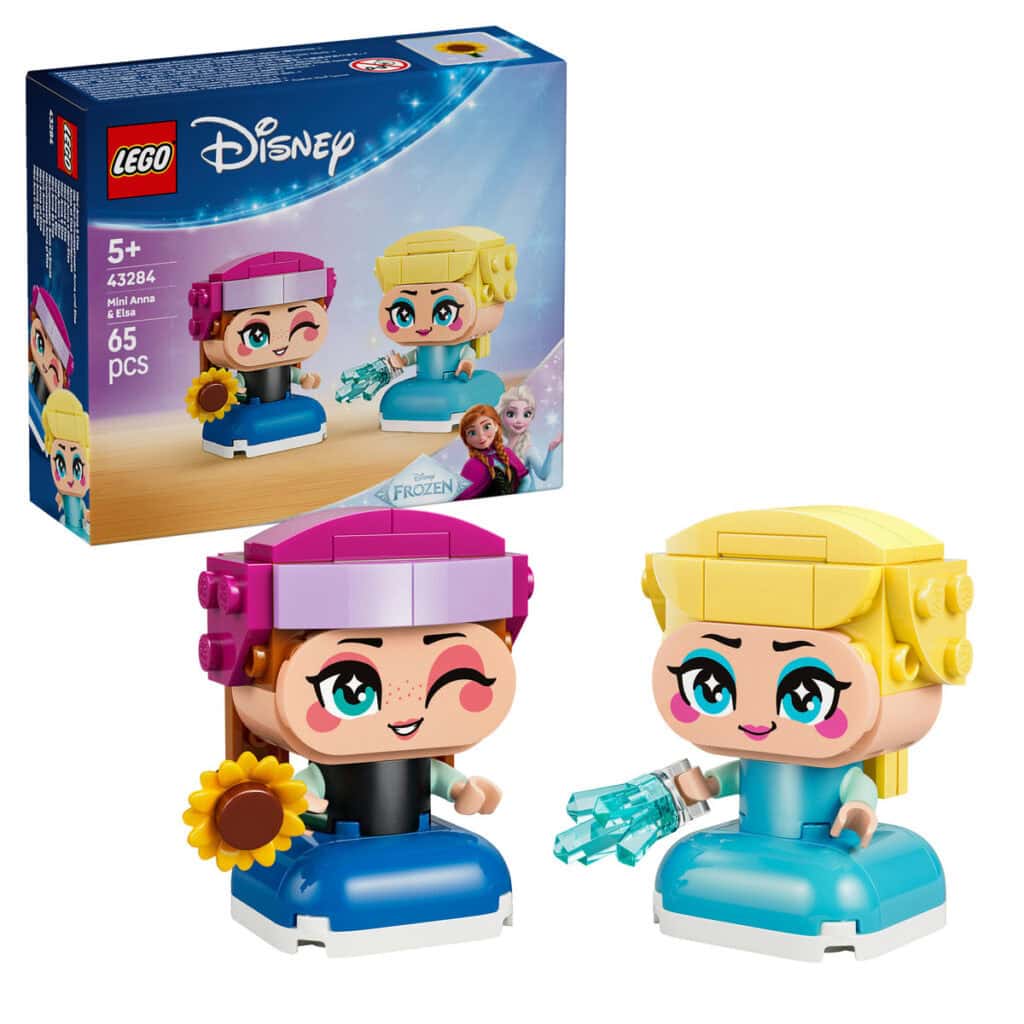 LEGO Anna och Elsa i miniformat 43284