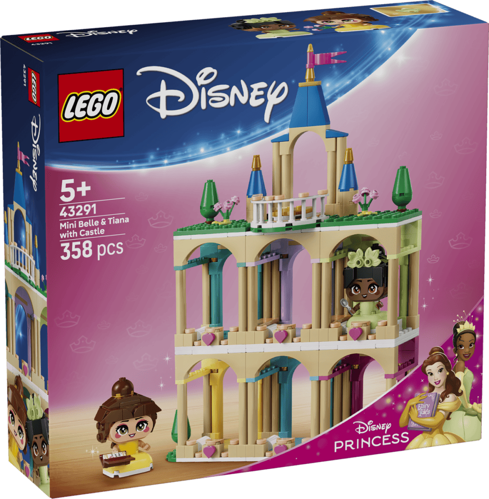LEGO Belle och Tiana med slott i miniformat 43291