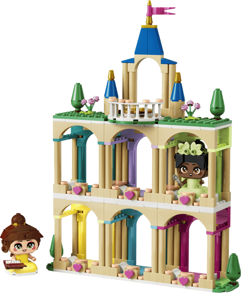 LEGO Belle och Tiana med slott i miniformat 43291