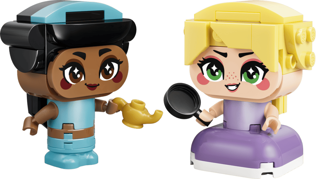 LEGO Jasmine och Rapunzel i miniformat 43303