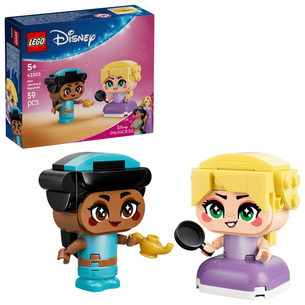 LEGO Jasmine och Rapunzel i miniformat 43303
