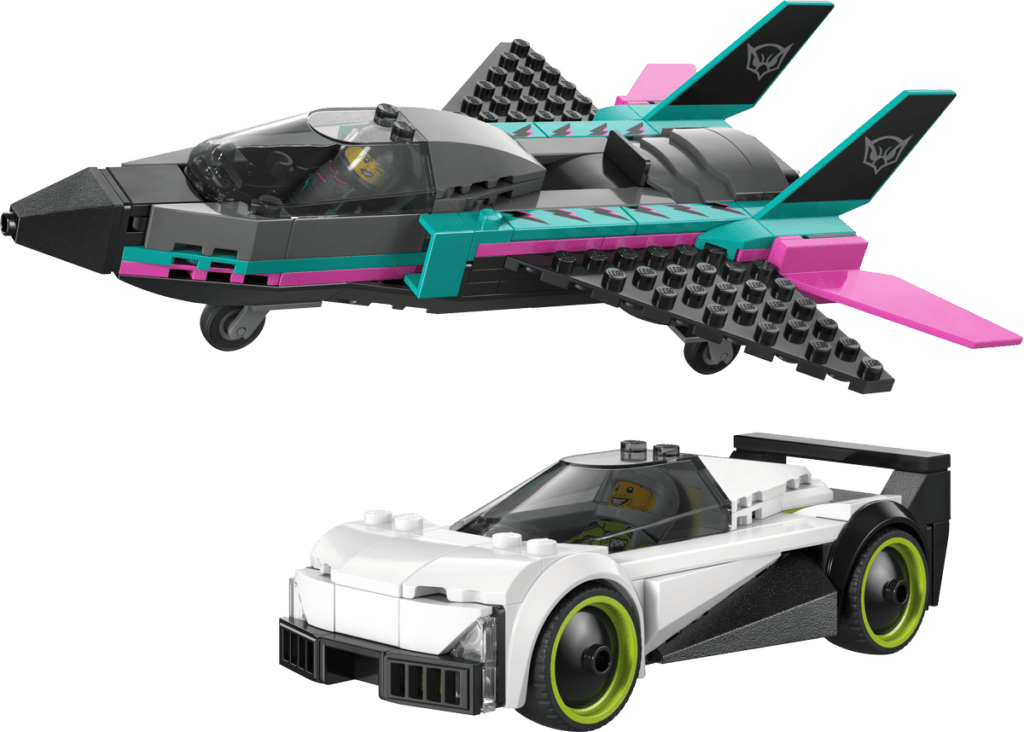 LEGO Jetplan mot bil 60489
