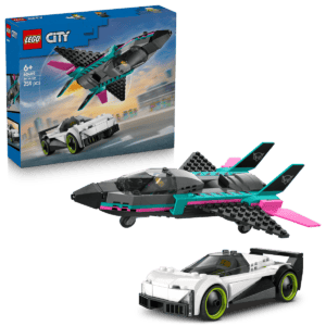 LEGO Jetplan mot bil 60489