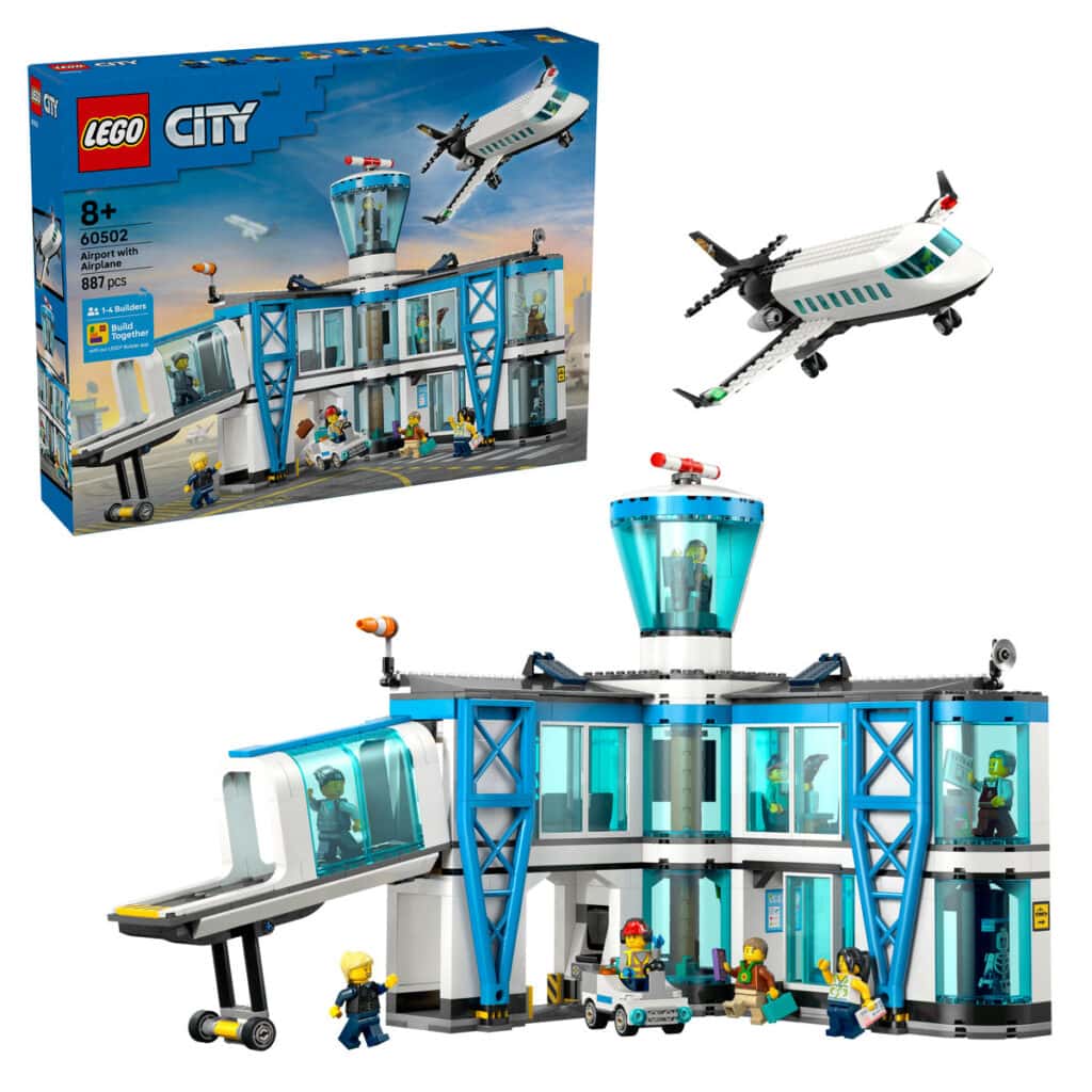 LEGO Flygplats med flygplan 60502