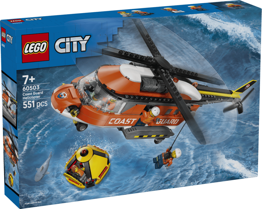 LEGO Kustbevakningens helikopter 60503