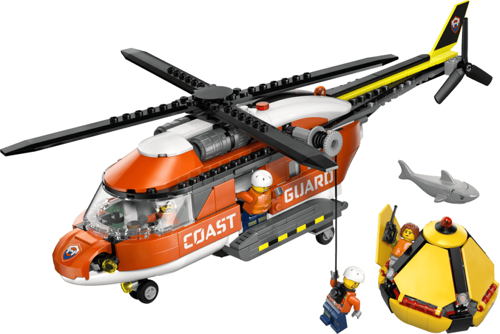 LEGO Kustbevakningens helikopter 60503