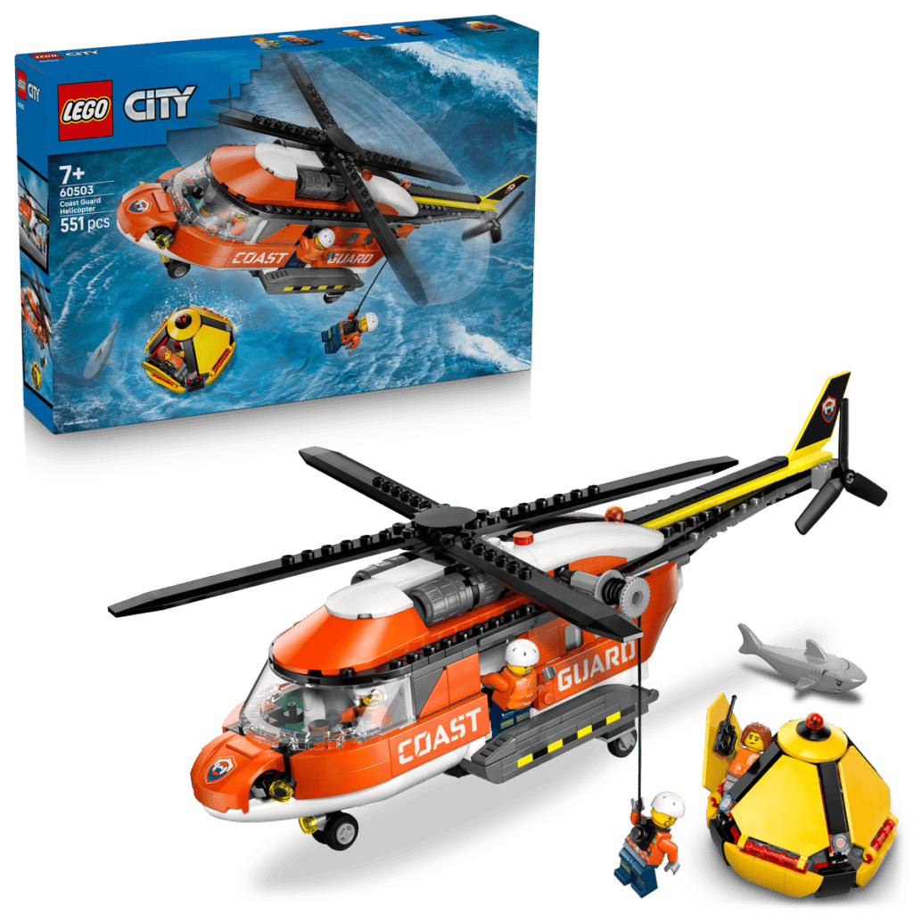 LEGO Kustbevakningens helikopter 60503