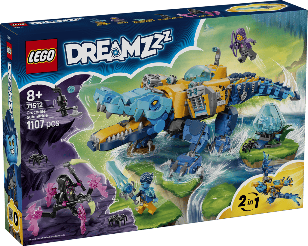 LEGO Krokodilubåt 71512