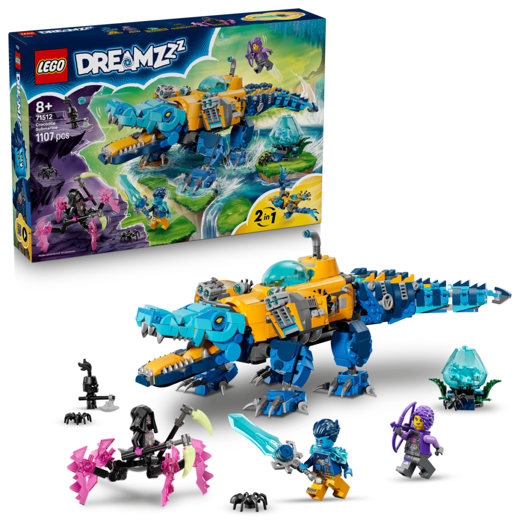 LEGO Krokodilubåt 71512