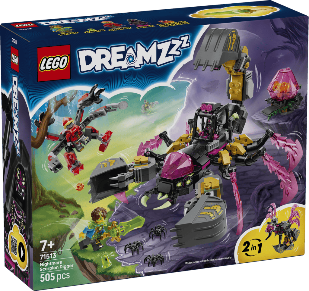LEGO Mardrömmarnas skorpiongrävare 71513