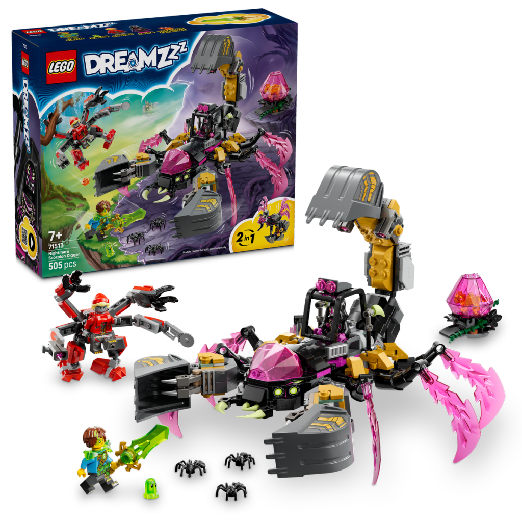 LEGO Mardrömmarnas skorpiongrävare 71513