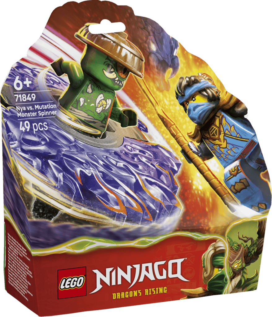 LEGO Nya mot spinner med muterat monster 71849