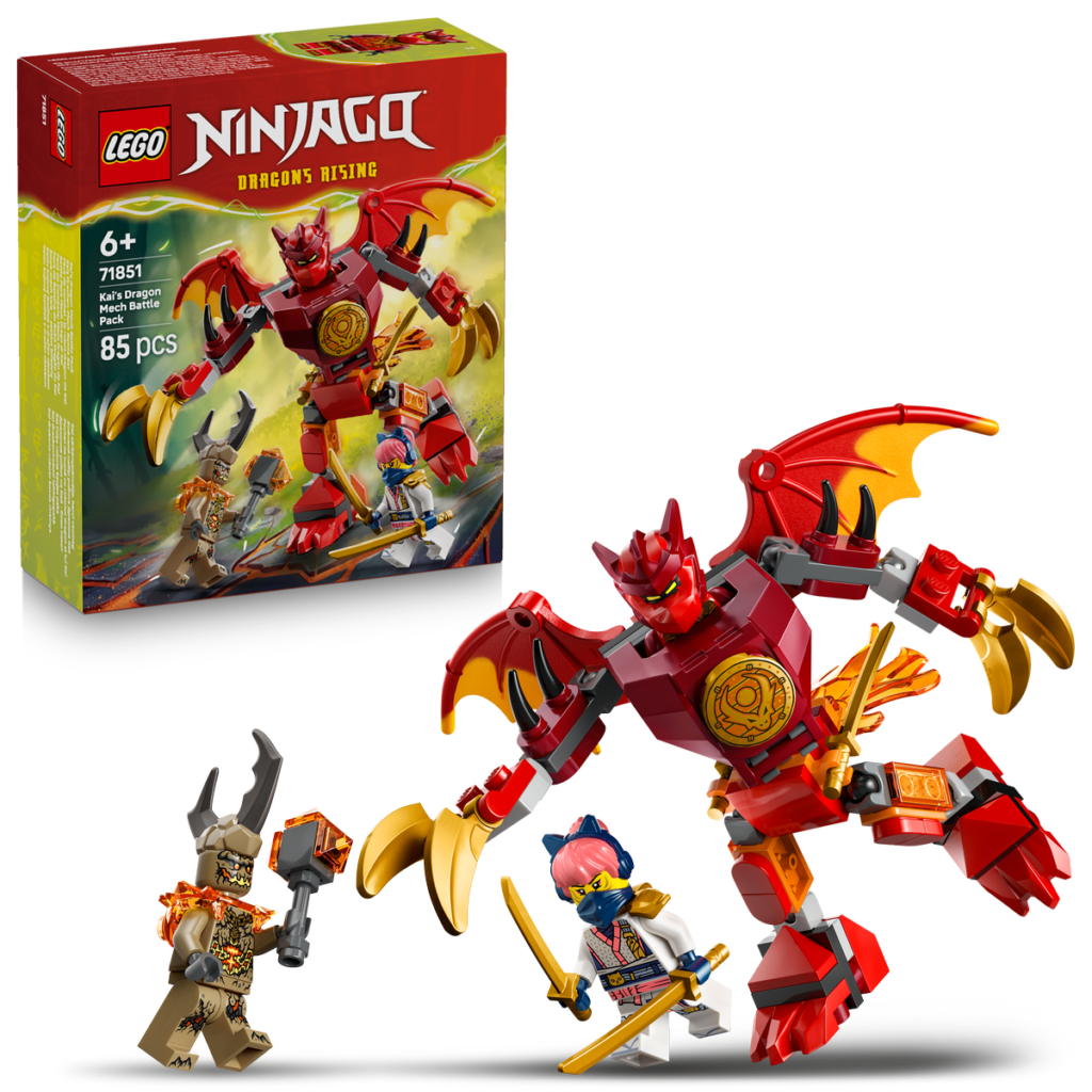 LEGO Kais drakrobot – stridspaket 71851