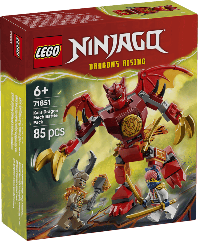 LEGO Kais drakrobot – stridspaket 71851