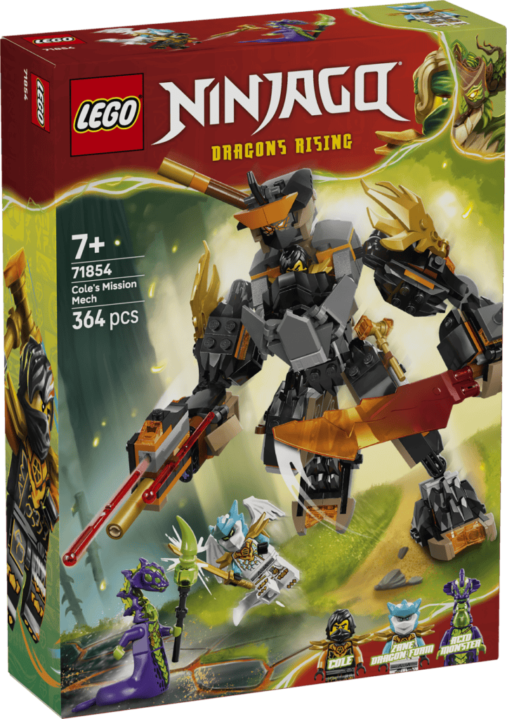 LEGO Coles uppdragsrobot och Drak-Zane 71854