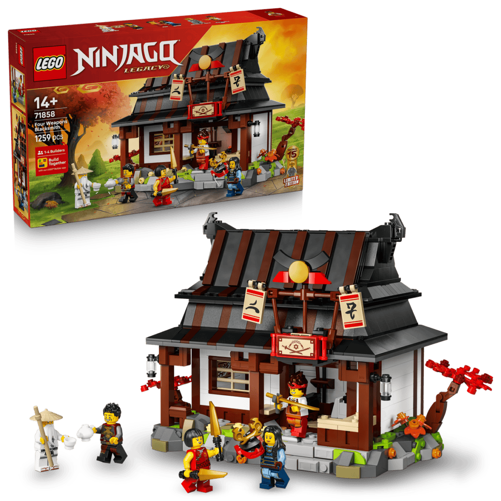 LEGO 15-årsjubileum – De fyra vapnens smedja 71858