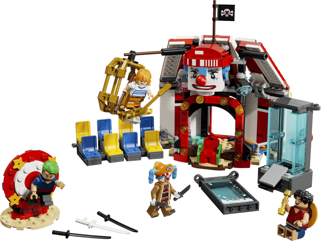 LEGO Clownen Buggys cirkustält 75637