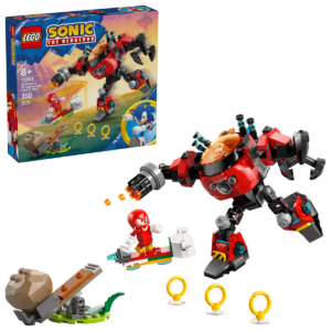 LEGO Knuckles mot Dr. Eggmans Egg Crusher robot 77005