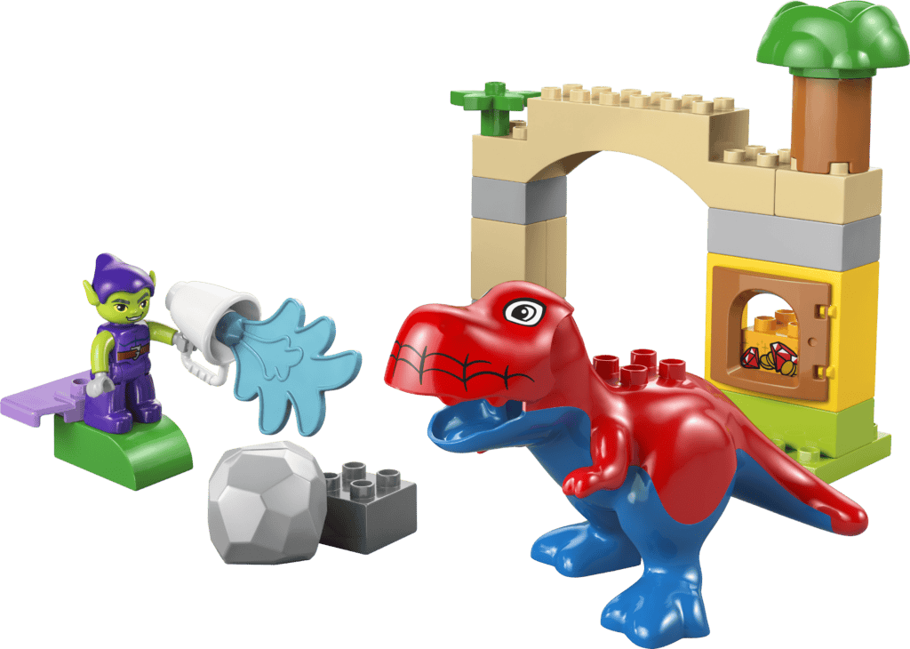 LEGO Dinosaurien Spidey-Rex mot Green Goblin 10463