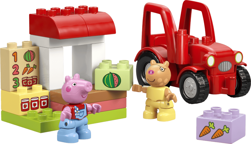 LEGO Traktor och marknad 10468