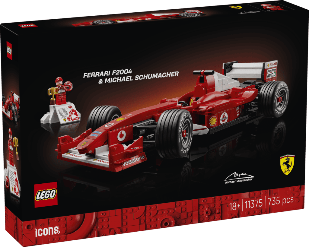 LEGO Ferrari F2004 & Michael Schumacher 11375