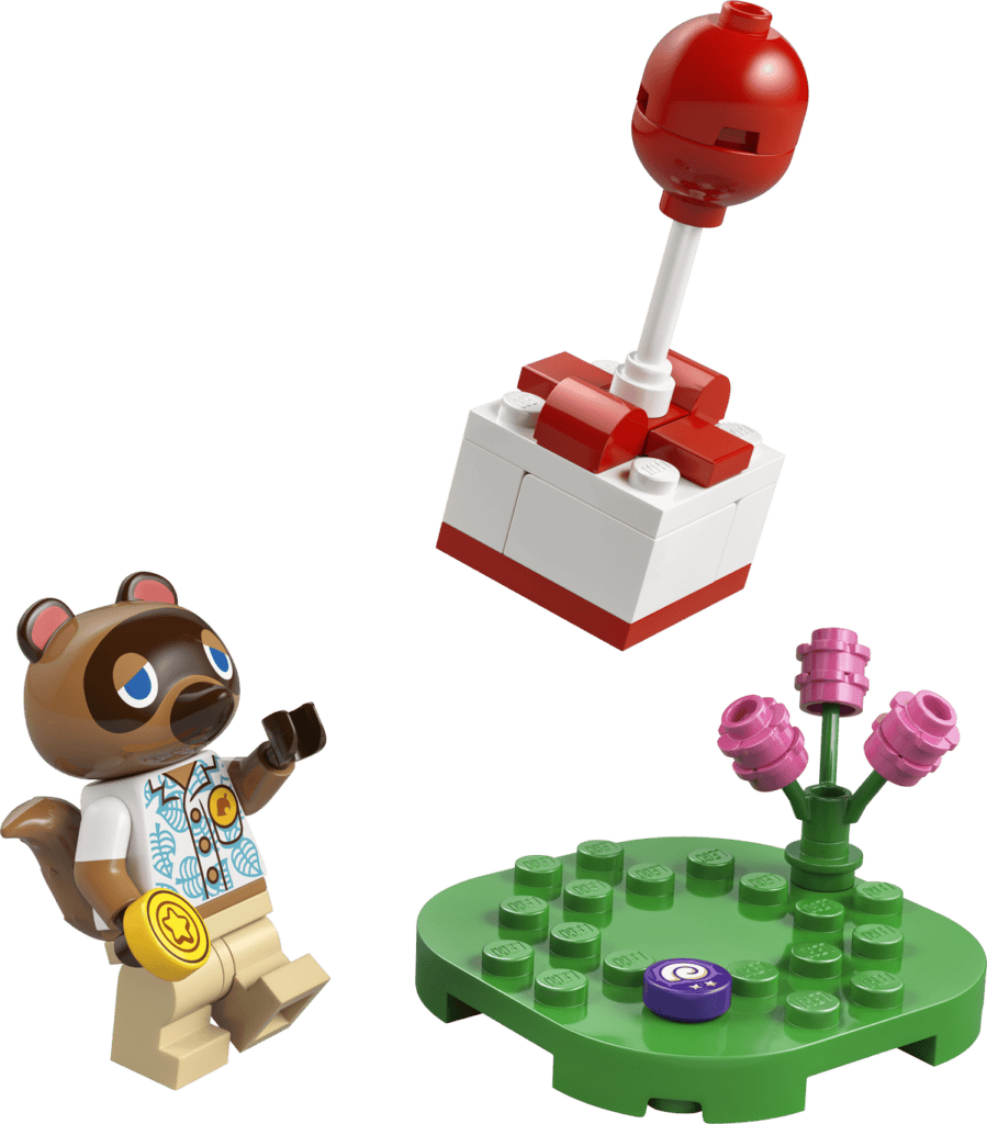 LEGO Tom Nook och flygande present 30731